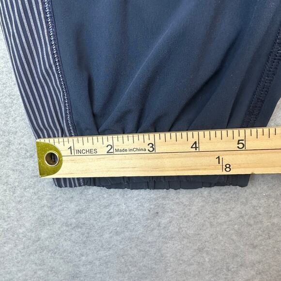 Lululemon Work It Out Track Pants SZ S Wagon Stripe Inkwell Jogger Elastic Waist - Picture 14 of 14